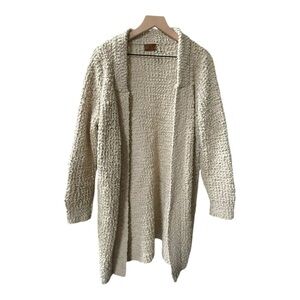 POL EUC small Nubbly Cream Cardigan